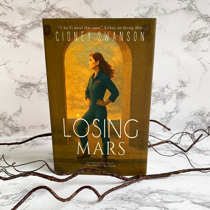 Losing Mars by Cidney Swanson | clean YA sci-fi for ages 10+, part of the Saving Mars series.