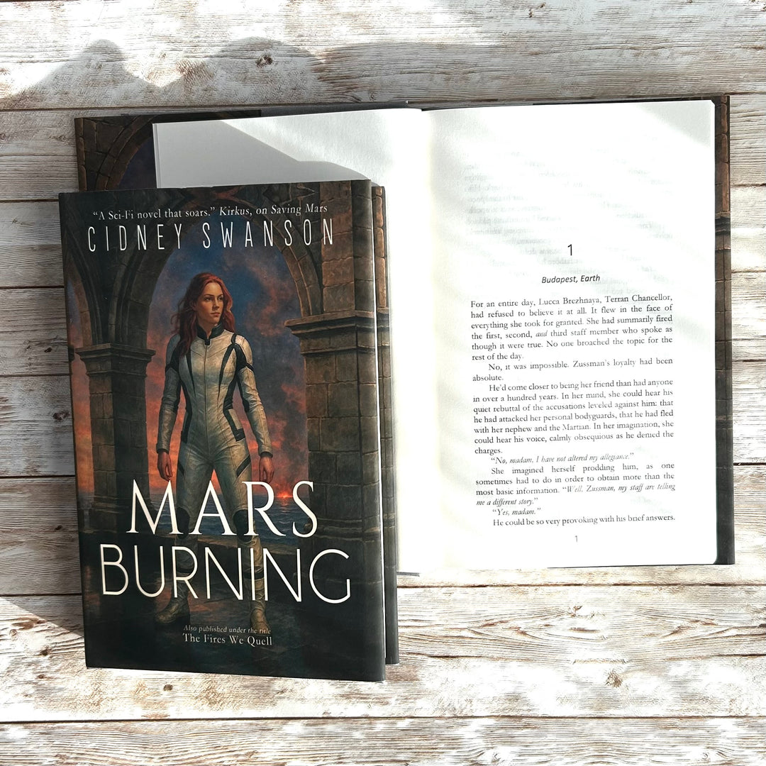 Mars Burning [Signed Hardcover]