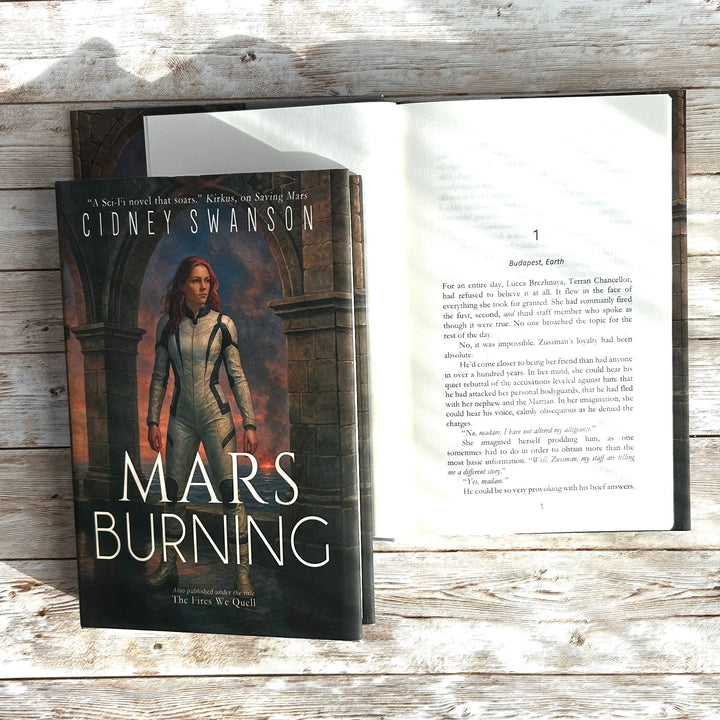 Mars Burning [Signed Hardcover]
