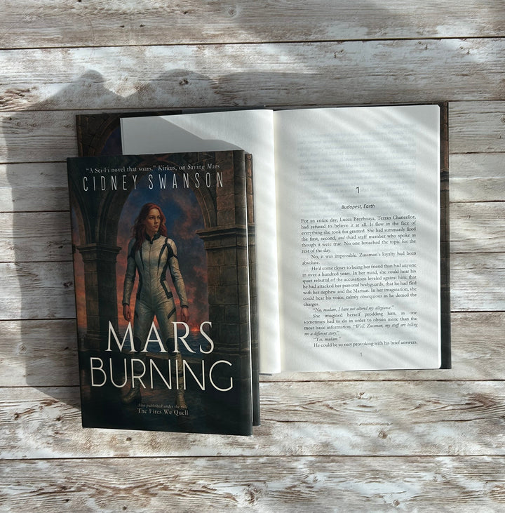 Mars Burning [Signed Hardcover]