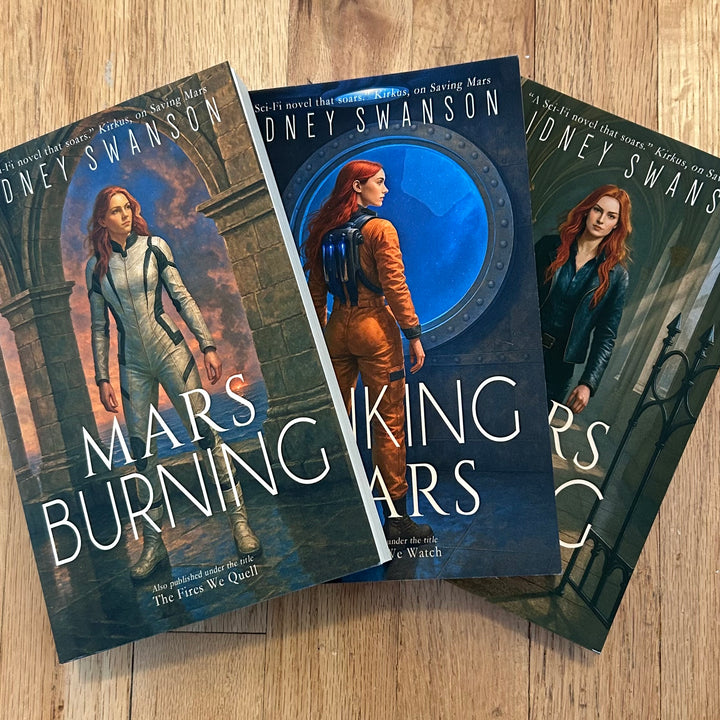 Saving Mars Signed Hardcover Bundle [Books 4-6]