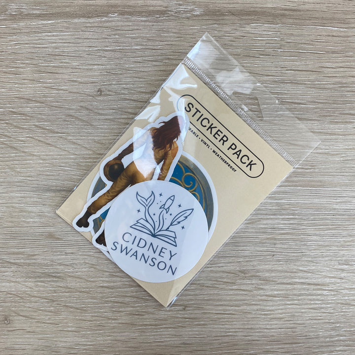 Defying Mars Vinyl Sticker [3-Pack]