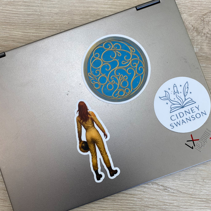 Defying Mars Vinyl Sticker [3-Pack]