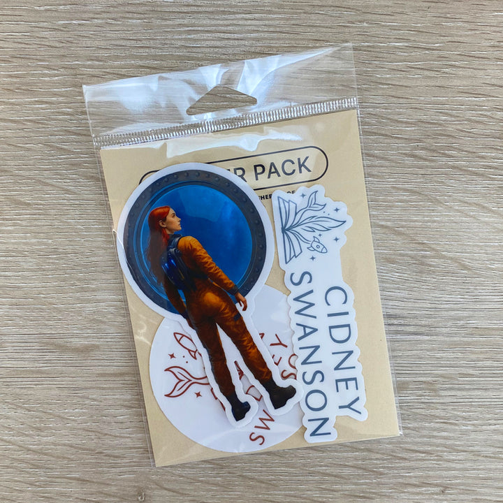Mars Rising Vinyl Sticker [3-Pack]