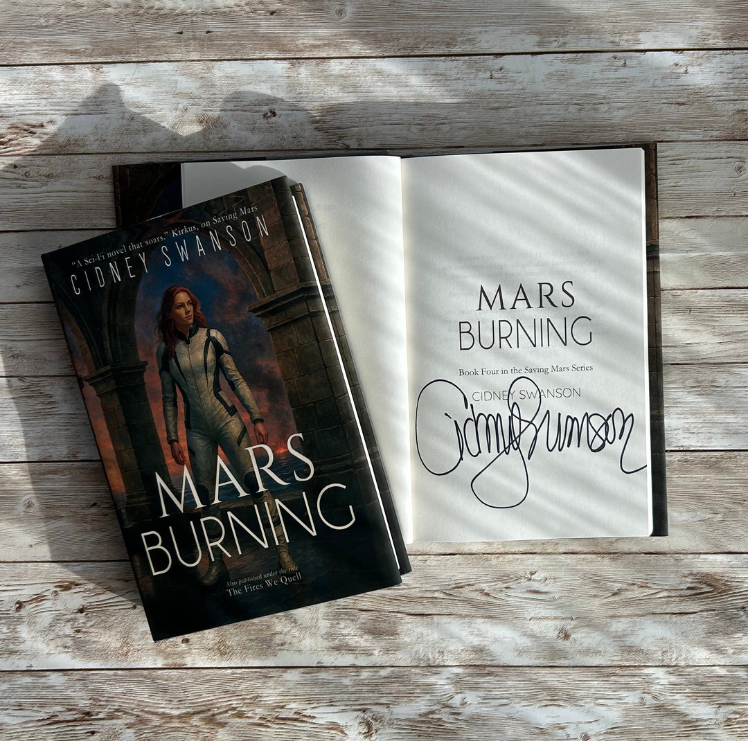 Mars Burning [Signed Hardcover]
