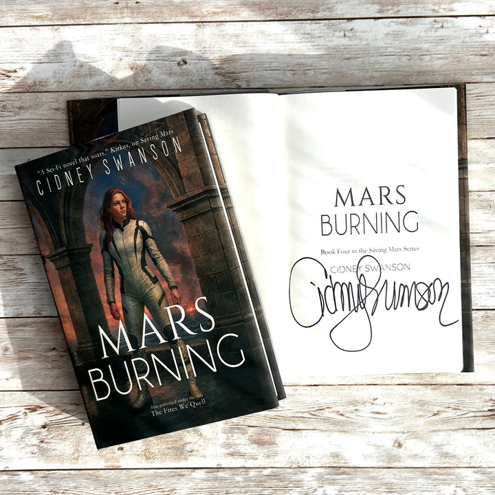 Mars Burning [Signed Hardcover]