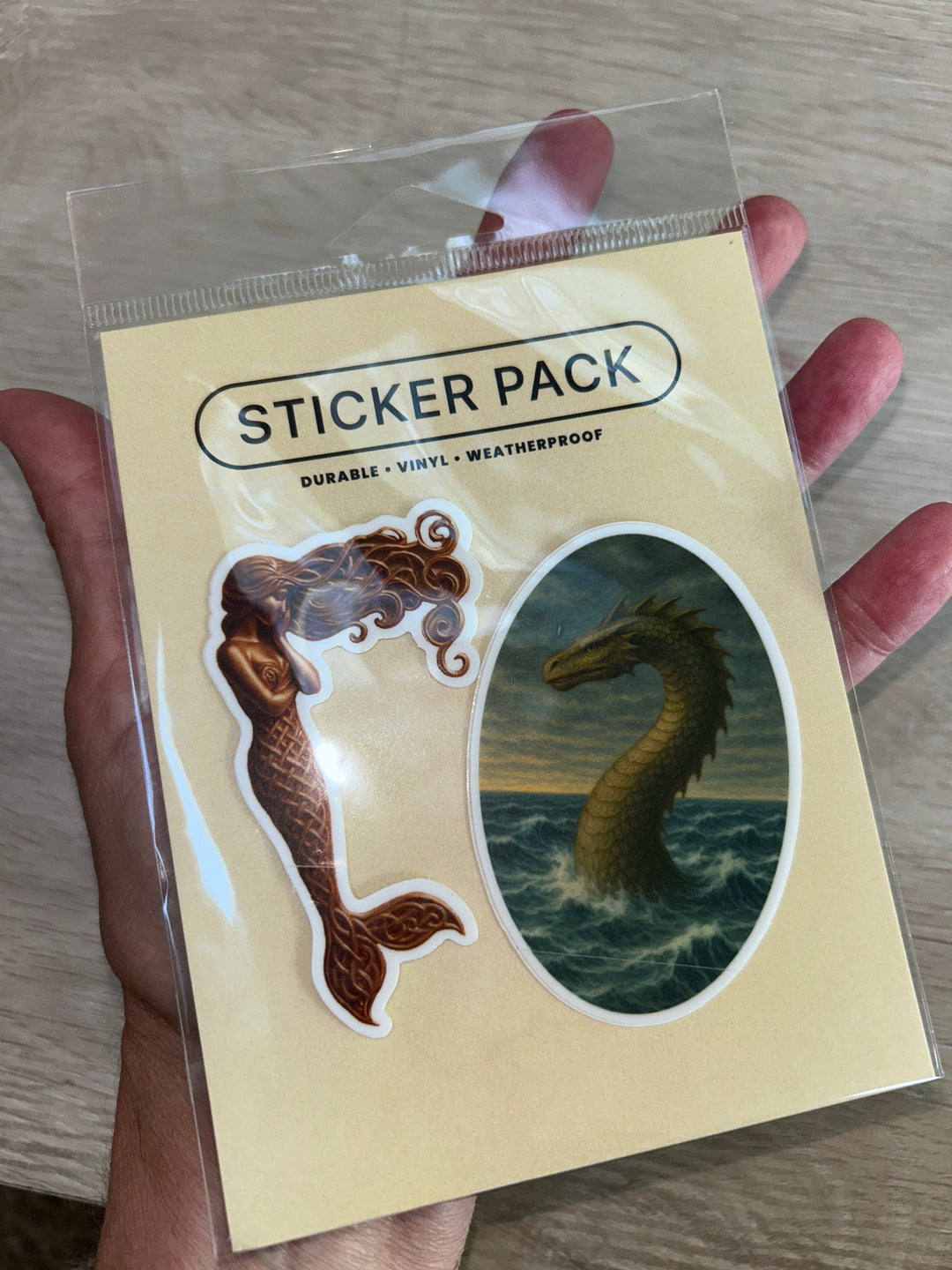 Siren Sea Vinyl Sticker [2-Pack]