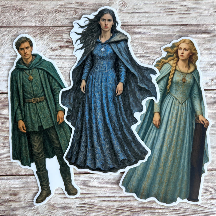 Five Kingdoms Characters Vinyl Sticker [3-Pack]