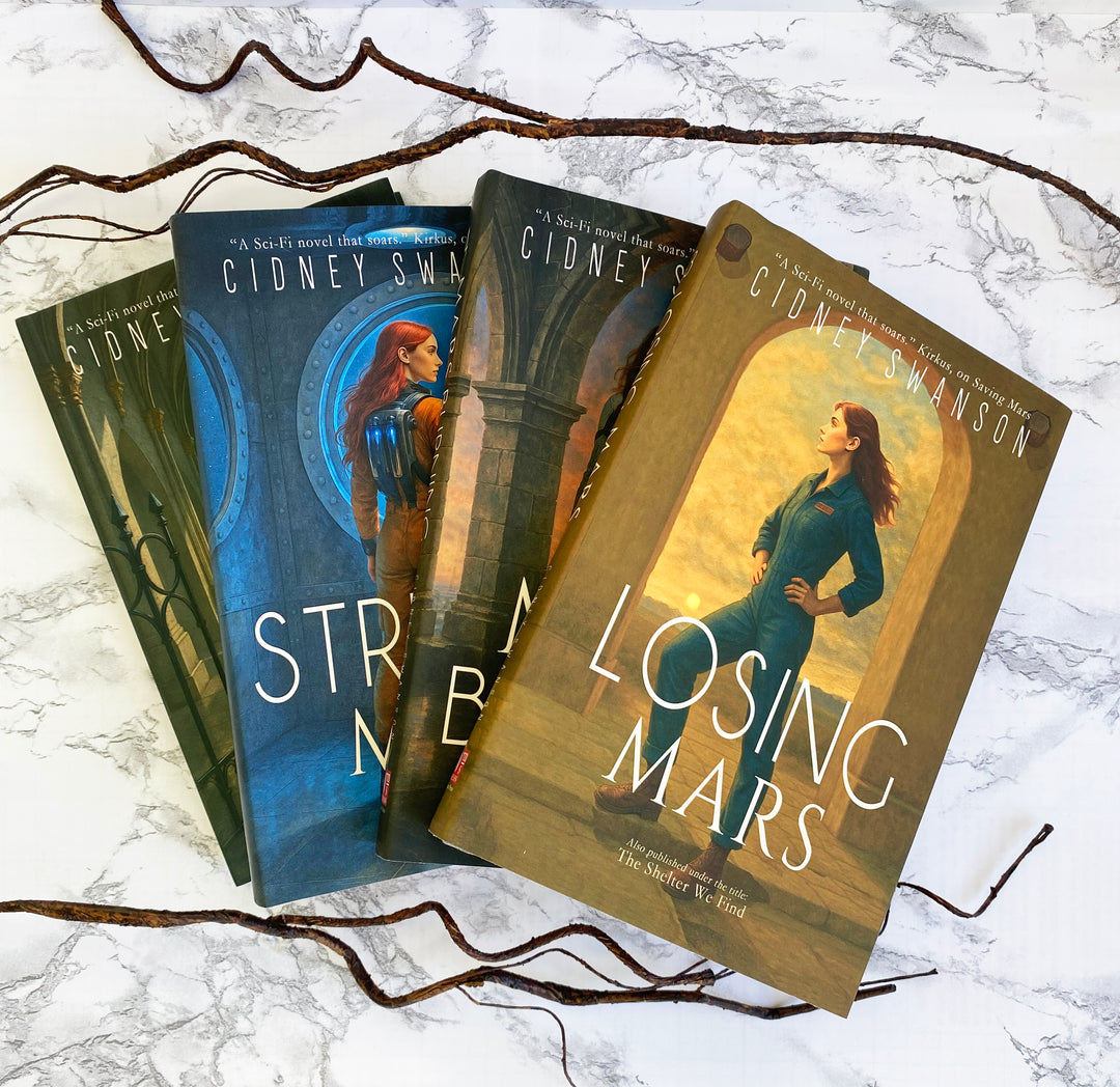 Saving Mars Bundle (Books 3–6) by Cidney Swanson | clean YA sci-fi for ages 10+, part of the Saving Mars series.