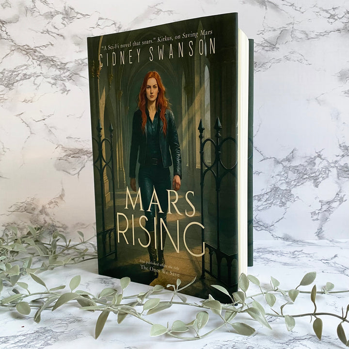 Mars Rising by Cidney Swanson | clean YA sci-fi for ages 10+, part of the Saving Mars series.