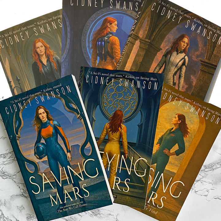 Saving Mars Complete Collection (Books 1–6) by Cidney Swanson | clean YA sci-fi for ages 10+, part of the Saving Mars series.