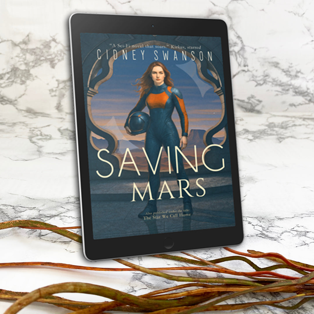 Saving Mars by Cidney Swanson — clean YA sci-fi for ages 10+, part of the Saving Mars series.